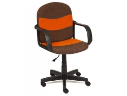 Кресло Baggi коричневый/оранжевый
