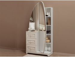 Шкаф комбинированный с зеркалом Белла