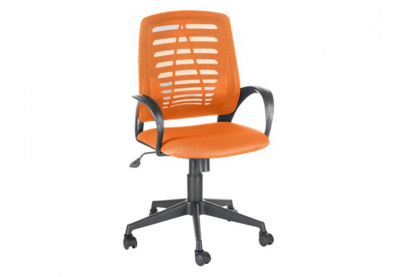 Офисное кресло Ирис стандарт оранжевый