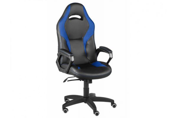 Кресло компьютерное Конкорд ультра черно-синий
