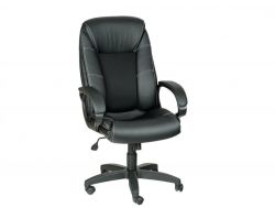Кресло офисное Оптима ультра черное