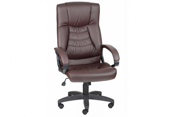 Кресло офисное Хилтон ультра коричневое