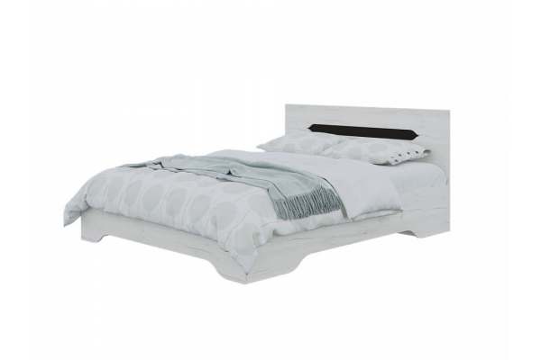 Кровать Вега 1600 с основанием Крафт белый