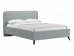 Кровать 1400 с основанием Миа Купер 18 серый