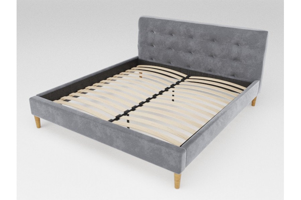 Кровать Пайли 1400 серый