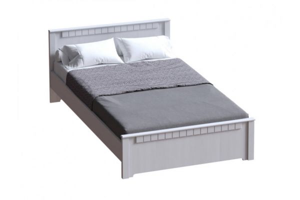 Кровать Прованс 1200 с основанием платина премиум