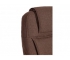 Кресло Bergamo хром ткань коричневый