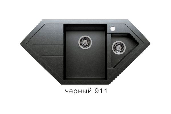 Кухонная мойка Tolero R-114 Черный 911
