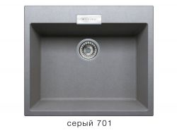 Кухонная мойка Tolero Loft TL580 Серый 701