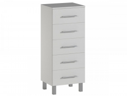 Комод высокий в ванну 400 Белый