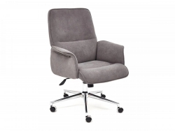 Кресло York флок серый