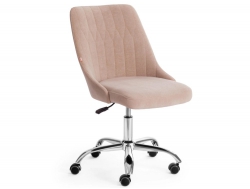 Кресло Swan флок бежевый