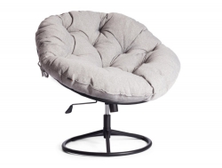 Кресло CLOUDE HOME рогожка серо-бежевый