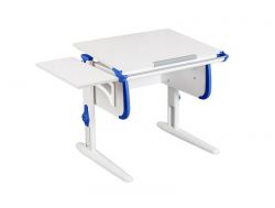 Парта СУТ.24-01-К белый с синим