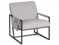 Кресло Charli LUX Чарли Люкс shape silver