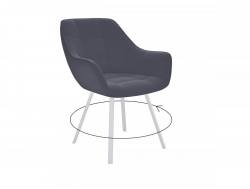 Стул 252 вращающийся Антрацит - 2 шт