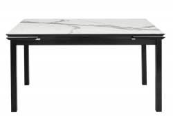 Стол раздвижной Альдо-2 1200*800 мм Мрамор белый