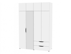 Шкаф с зеркалом Astrid H273М с Антресолью HA4
