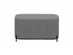 Банкетка Ника Текстиль BRAVO cloud (серый букле)