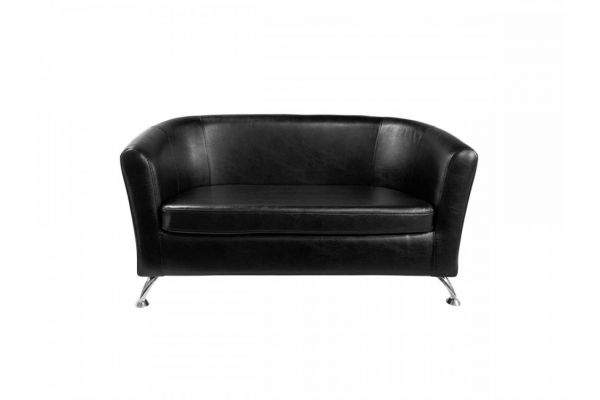 Диван 2Д Бо кожзам Black