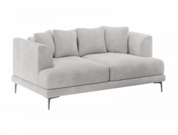 Диван 2-х местный Некст Вариант 4 серебряный