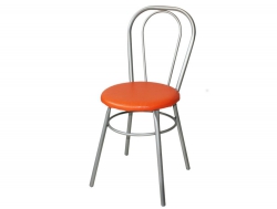Стул № 1 ДХ-8 без мягкой спинки цвет апельсин