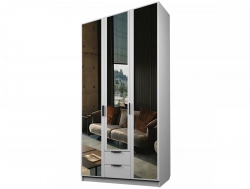 Шкаф с 2 ящиками Экон ЭШ3-РП-23-12/1-2я три зеркало