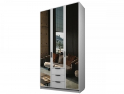 Шкаф с 3 ящиками Экон ЭШ3-РП-19-12/1-3я три зеркала