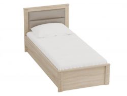 Кровать Элана 900 с основанием Дуб Сонома