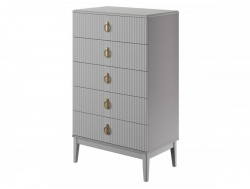 Комод 5 ящиков Фарго Антрацит