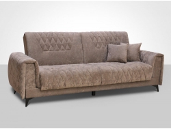 Диван Флирт 4 со съемным чехлом Сенсей корица