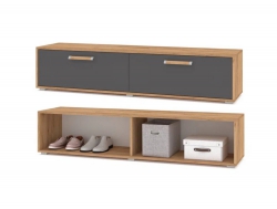 Тумба Флорида Ф31 Золотой дуб - Графит