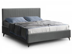 Кровать Фрейм 1600 Страйп высокие ножки вивальди 34