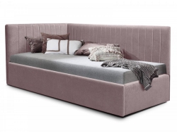 Кровать подростковая правая 800 Фрейм Страйп мелита 25