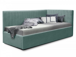 Кровать подростковая левая 900 Фрейм Страйп вивальди 19