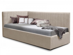 Кровать подростковая правая 800 Фрейм Страйп вивальди 3