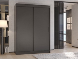 Шкаф-купе Гранд-1 Графит 1600 двери ЛДСП