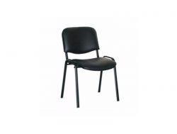 Стул офисный Iso black V4 кожзам