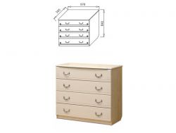 Комод Ивушка 5