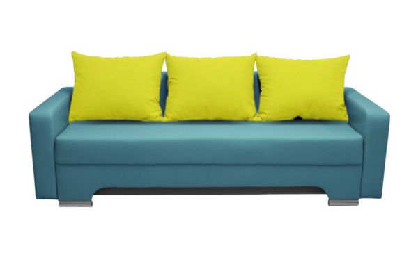 Диван Киви 2 Азур-Эппл с подлокотниками