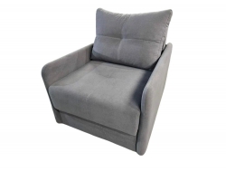 Кресло Комфорт-7 МД 700 НПБ узкий подлокотник Connect-66 темный серо-коричневый