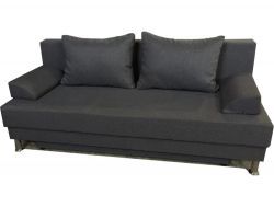 Диван серый Комфорт Еврокнижка