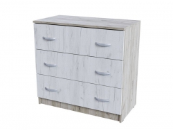 Комод 3 ящика КМ 551-М Басса Крафт