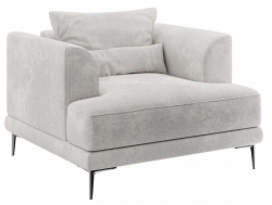 Кресло Некст Вариант 4 серебряный