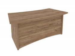 Стол руководителя криволинейный First KSR-2