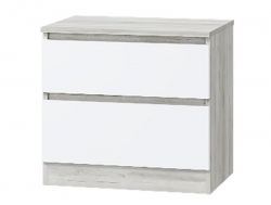 Тумба прикроватная Лори дуб серый