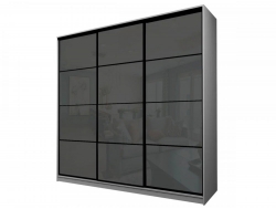 Шкаф-купе Max МШ-25-6-24/2-222 пленка темно-серая