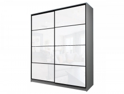 Шкаф-купе Max МШ-23-6-22/2-22 белая пленка