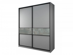 Шкаф-купе Max МШ-23-6-22/2-99 светло-серая пленка