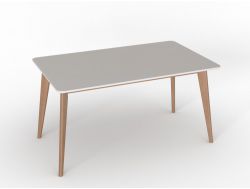 Стол Пегас Морилка Дуб натуральный-белый